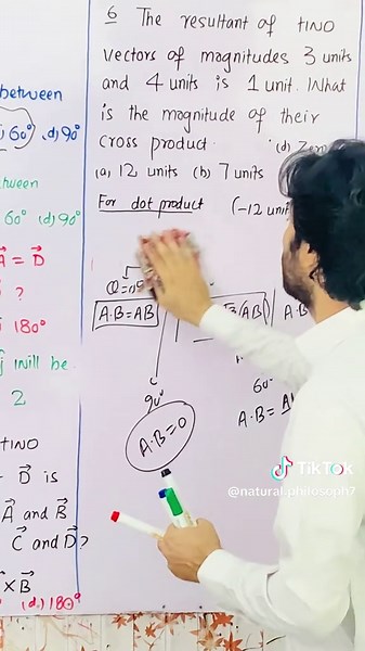 McQs related to vector part 2#foryoupage❤️❤️ #viral_video_tiktok_treding #fyp #physics #support