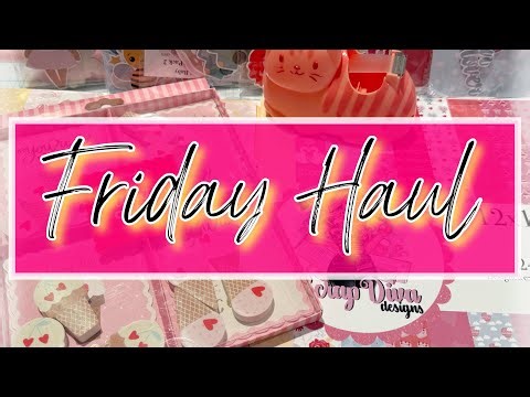 1/23/26 Friday HAUL ~ Two NEW paper collections from #scrapdivadesigns and more fun finds!