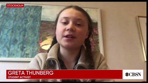 Greta Thunberg on inspiring activism on climate