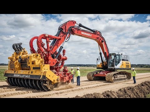 Insane Trenching Power! This Monster Machine Eats Through Earth Like Nothing