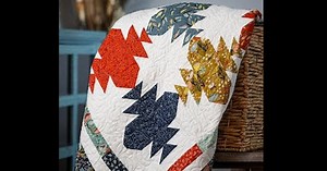 DIY Southwestern Boho Blooms Quilt