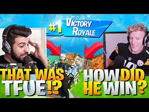 SypherPK VS Tfue! I WON Using A GENIUS Strat... ($1,000,000 Fortnite Tournament!)