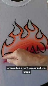 Making Flames POP! Airbrush Coloring Guide (Part 2)