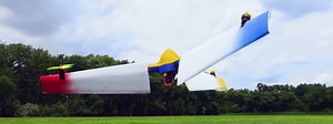 Turn Drone Into A Large Propeller To Increase Hover Efficiency