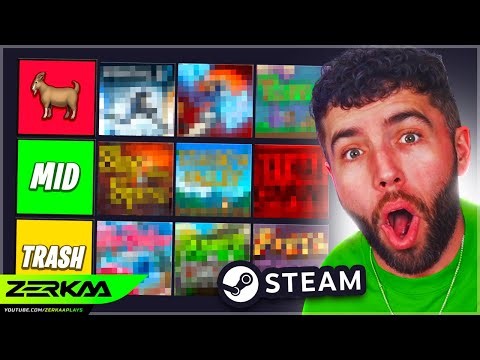I Played 5 Random Steam Games And Ranked Them...