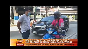 65K views · 431 reactions | Habang ang iba'y naka-self-quarantine sa kanilang mga tahanan, patuloy ang pagkayod ng mga delivery boy at courier service sa kabila ng ipinapatupad na enhanced community quarantine. #LuzonLockdown #COVID19 #HeadlinePilipinas | ABS-CBN News | Facebook