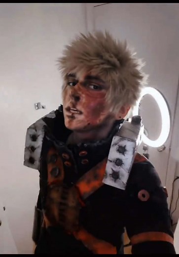 Bakugou Cosplay Transition: PVNK1T Out of Cosplay Reveal
