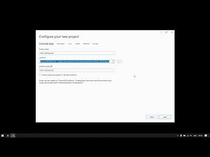 Creating a VB.net project in VS 2022