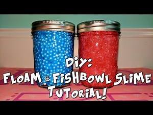 DIY: Floam Slime & Fishbowl Slime TUTORIAL! 😍 | StephKayCee