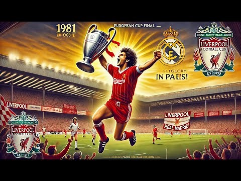 1981 European Cup Final - Full Match | Liverpool vs. Real Madrid