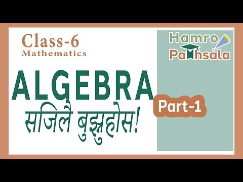 Class 6 math algebra in nepali | class 6 math in nepal