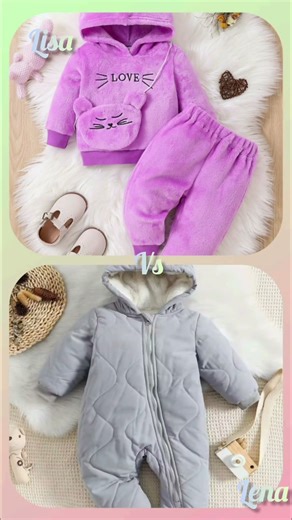 Lisa vs Lena #babyclothes #choices #fashion #viewerschoose #viralshort #phonk #choices