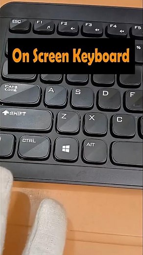 On screen keyboard Windows 11 || How to open virtual keyboard #shortsvideo