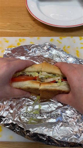 3.1K reactions · 487 shares | Chopped Cheese Sandwich RECIPE:...