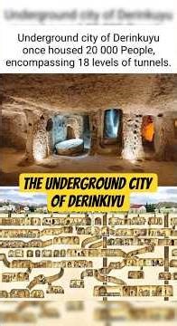 Derinkuyu Underground City Was Hidden Beneath Earth for Centuries 😨