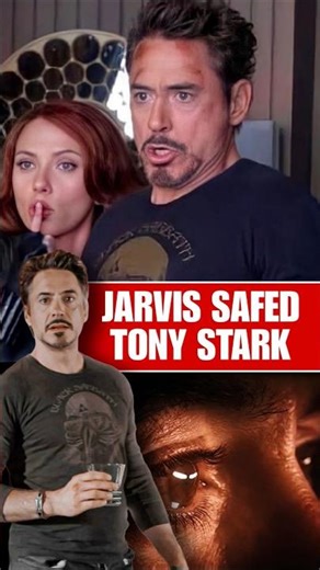 Everyone Missed How Jarvis Saved Tony from Dying in Space! #shorts