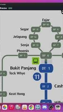 Changing the MRT map based on your comments Day 7. #mrt #smrt #singapore #map