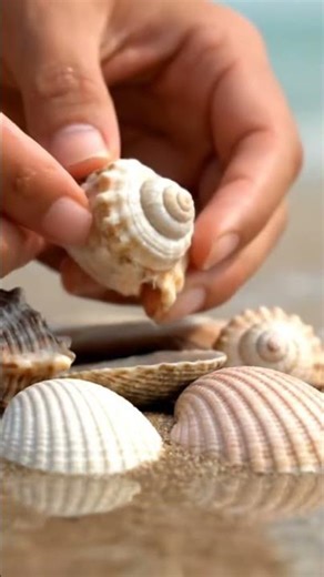 Calming Seashell Sounds 🌊 | Relaxing Ocean ASMR to Clear Your Mind #calmingmusic