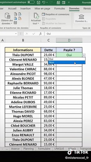 Créer des listes déroulantes dans Excel: Astuces et conseils