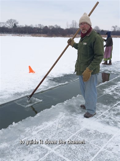 How We Harvest Ice at Kline Creek Farm