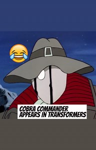 49K views · 1K reactions | What did you guys think of Cobra Commander's guest appearance on Transformers? #cobracommander #gijoe #transformers #crossover #hasbro #saturdaycartoons #saturdaymorningcartoons #eighties #80s #80scartoons #80snostalgia #easteregg #spoiler #guestappearance | Rare Action Figures | Facebook