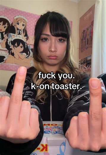 K-On! toaster unboxing — showing new K-On merch