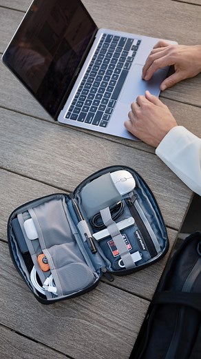 Sympl° on Instagram: "Introducing the newest addition to the Sympl lineup. The Tech kit. With 2L of volume and elevated organization, it’s a must have for remote workers and digital nomads. Keep all of your tech at your finger tips, and keep it protected from the elements with waterproof fabric and water resistant zippers. And as always, it’s made sustainably in 100% recycled fabrics inside and out. #wherenext #digitalnomad #techgear #techwear #workremote #edccarry #edcgear #edccommunity #edcbag