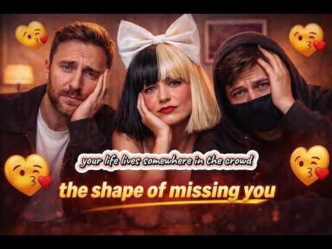 David Guetta, Sia, and Alan Walker – The Shape of Missing You (AI LYRIC VIDEO)