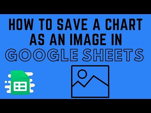 How to Save a Chart as an Image in Google Sheets