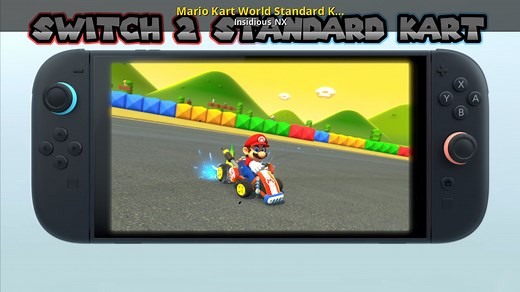 Mario Kart World Standard Kart (custom model) Mod for Mario Kart 8 Deluxe | MK8D Mods