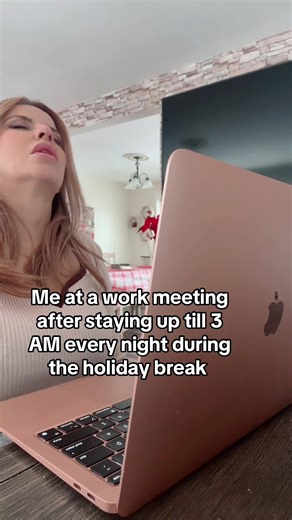 Running on coffee, willpower, and whatever sleep I got during the holidays 😂. Who else stayed up till 3 AM every night during break and now regrets everything? 😅 #backtowork #workmeeting #sleepdeprived #nevene2020