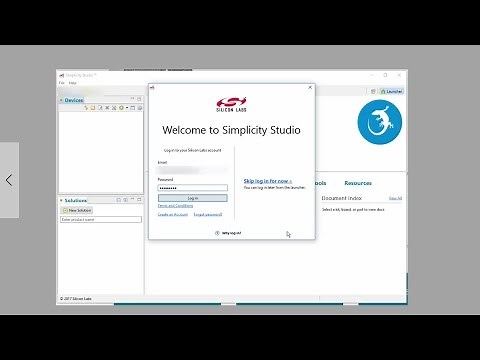 Installing Simplicity Studio for EFR32 Development Kits