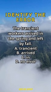 Identify The Error 246 #English #englishgrammar #englishlesson #englishlearning #quiz | Quizbee World