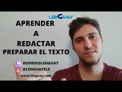 Writing course, learn to write, how to write, prepare text #1