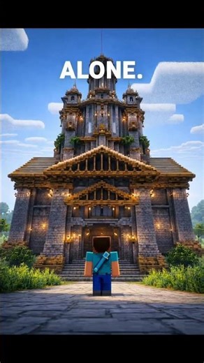 ALONE | Minecraft Castle Build