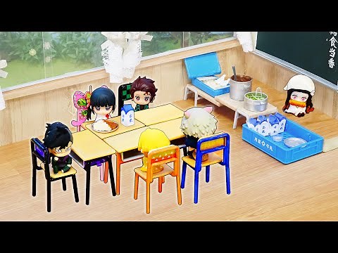 [Demon Slayer] Licca-chan Kimetsu Academy❤️ Kamado Tanjiro, Kamado Nezuko, Tsuyuri Kanao, Agatsum...