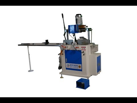 heavy system aluminium lockhole cum routing machine