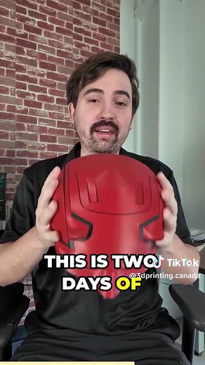 This 3D Printed Daredevil Mask is Amazing! #3dprinting