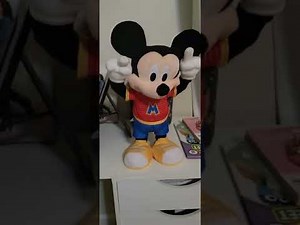 Disney Junior Mickey Mouse Head to Toe Mickey Mouse Plush toy demonstration
