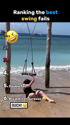 Ranking the best swing fails 🤣🤣