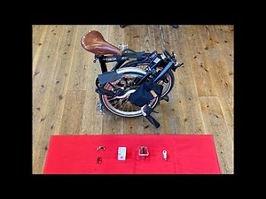 【Live配信カスタム】ブロンプトン C Line をEバージョン化してスーパーポリッシュヘッドパーツとフロントキャリアブロックをインストール！