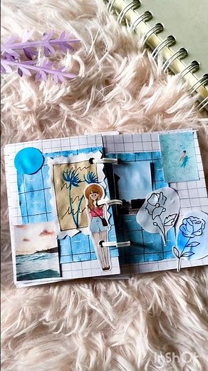 Mini 3 ring binder Journal. ,Handmade Journal Dairy