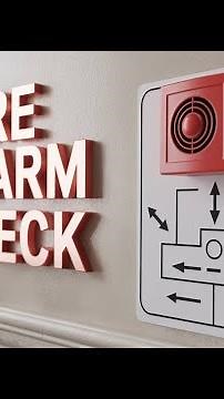 I installed and reset fire alarm call point & panel
