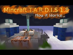 how our tardis works in vanilla minecraft