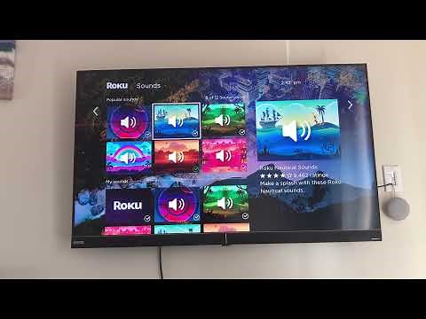 How to change Roku sound theme