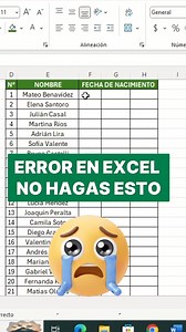 👉 Error común en Excel: no combines celdas una por una #chayetech #fypシ゚viralシfypシ゚ #tecnologia #Excel #exceltips #tecnologia | Chaye Tech