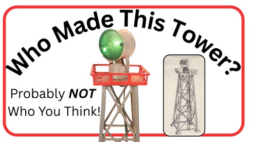 Lionel American Flyer Marx and Colber rotating beacons: Who made this one?