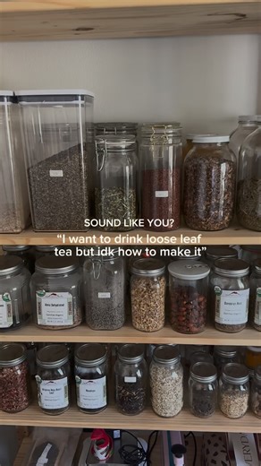 Bec | Everyday Alchemy Botanicals 🌿 on Instagram: "Once you have the right tools, making loose leaf tea is super easy. Don’t be intimidated ❤️ #looseleaftea #howtomaketea #teabagsvslooseleaf"