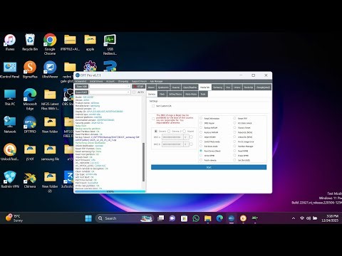 Samsung a05 1 click root latest security all version done by dft pro tool