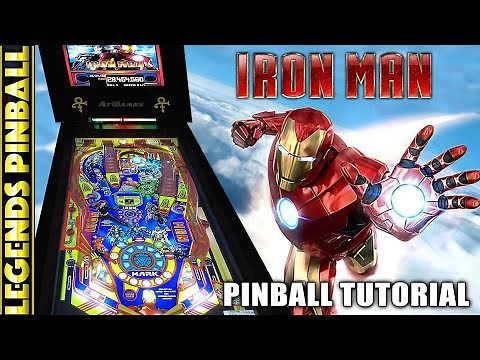 Iron Man Pinball Tutorial & Playthrough on Legends Pinball